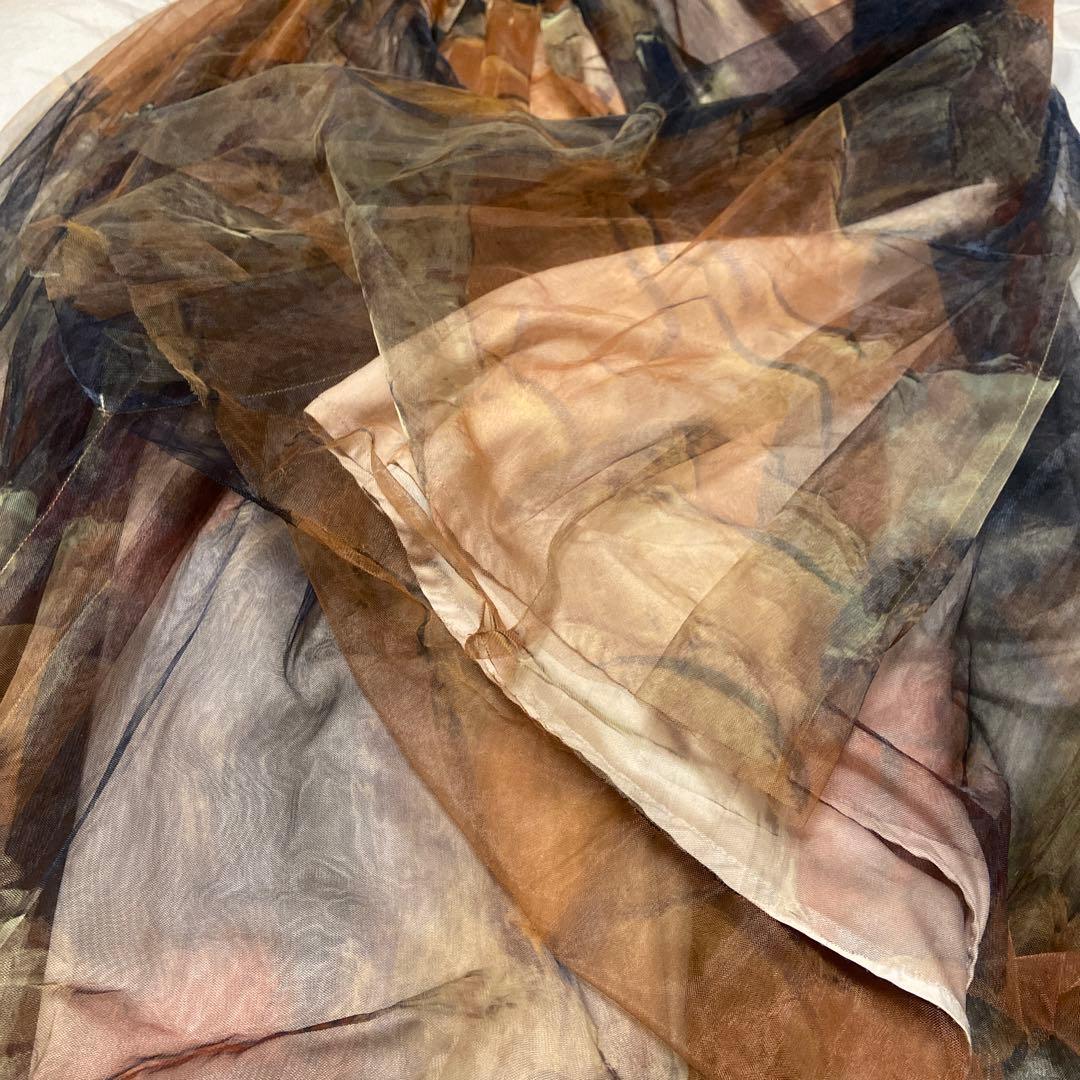 スカート Ameri Vintage UND GYPSUM ART TULLE SKIRT