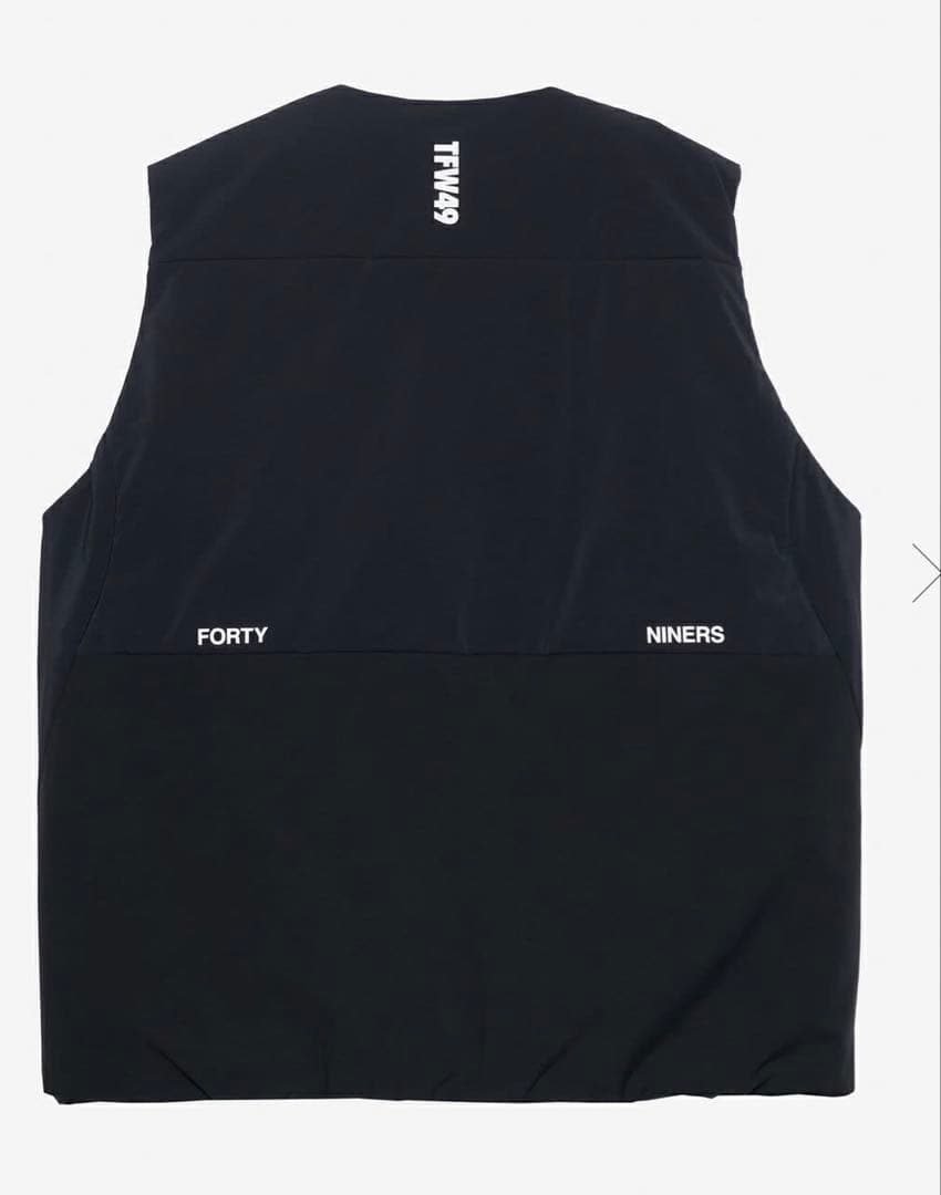 メンズウェア TFW49 PADDING VEST L BLACK