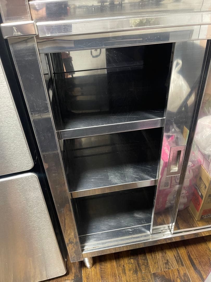 みそ　ステンレス 食器棚 調理台