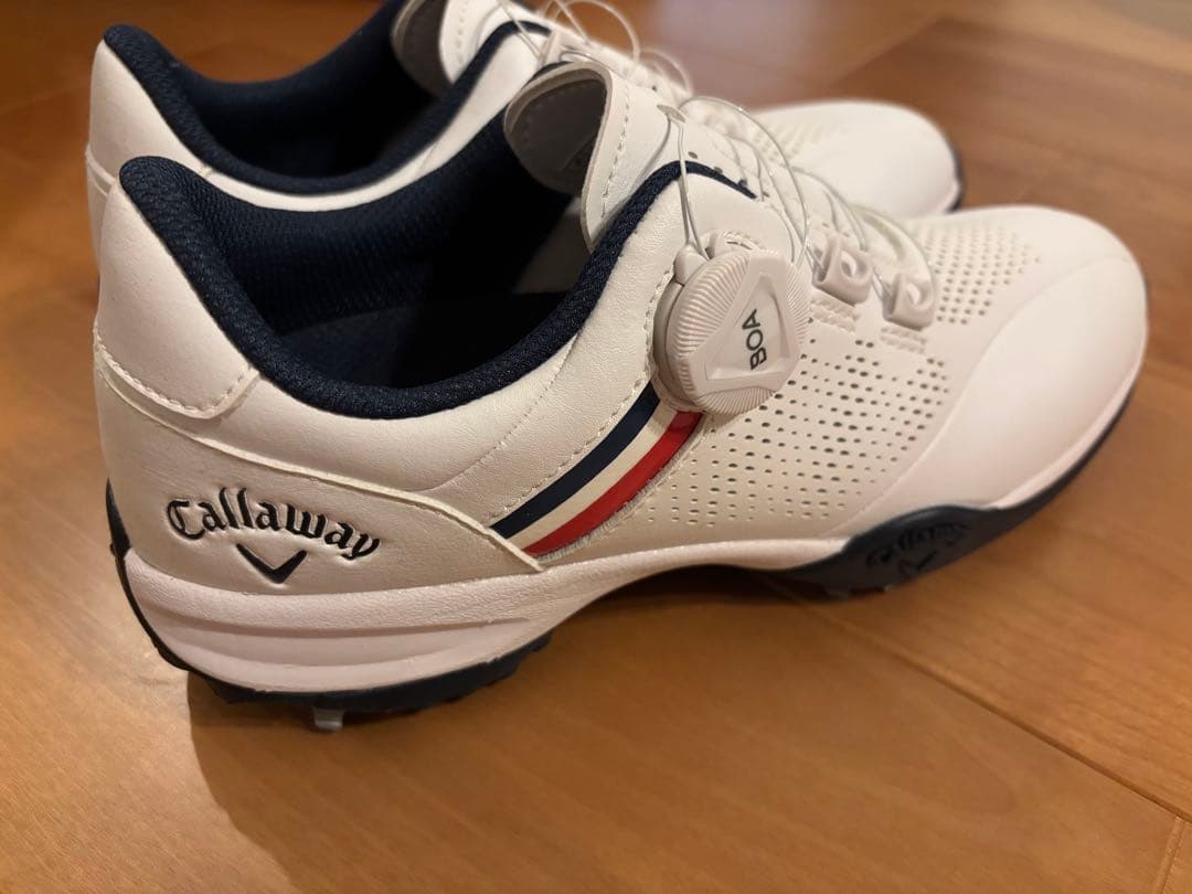 Callaway ゴルフシューズ BOAシステム ホワイト 24cm 新品未使用