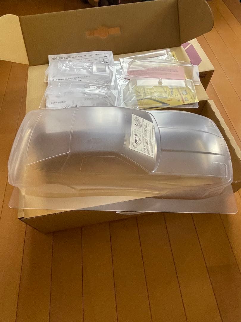 ABCホビー　1/10RCカー用　A70スープラ　ボディ　　67096