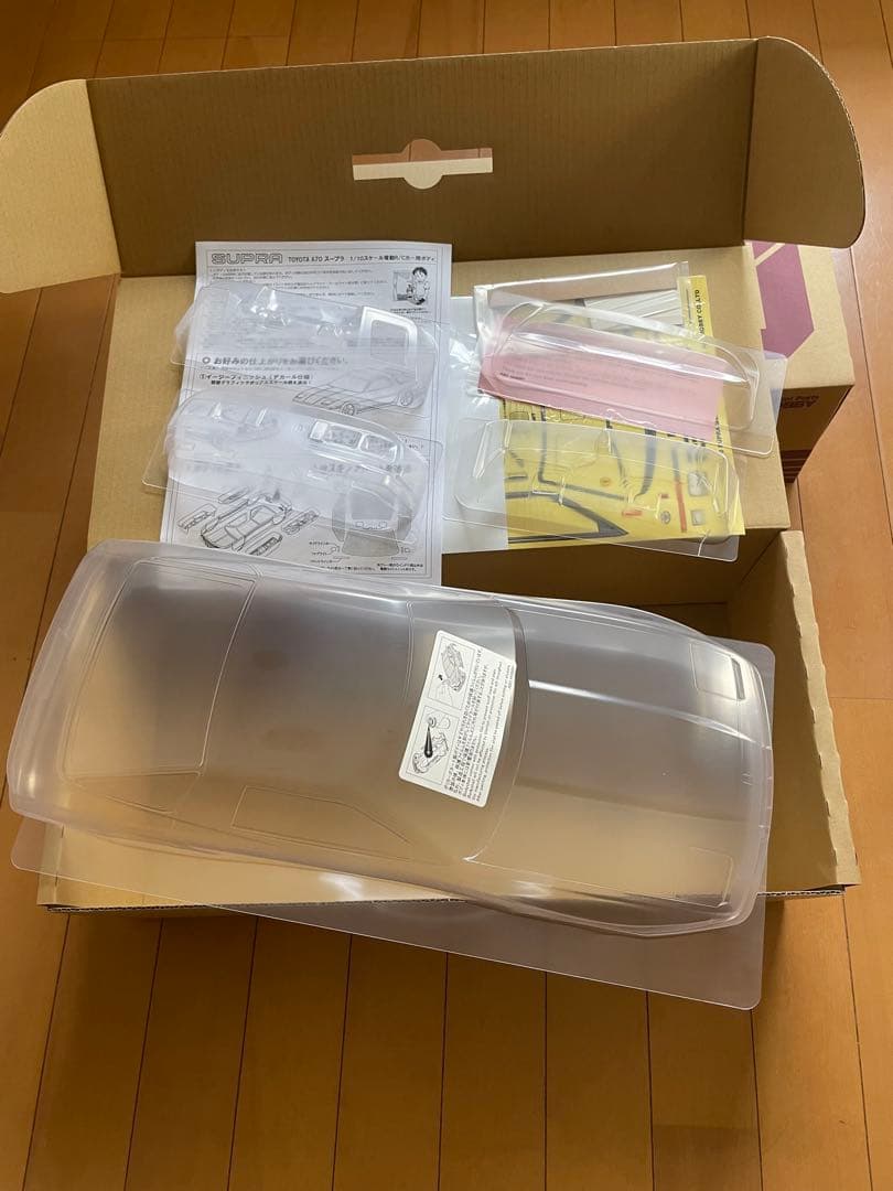 ABCホビー　1/10RCカー用　A70スープラ　ボディ　　67096