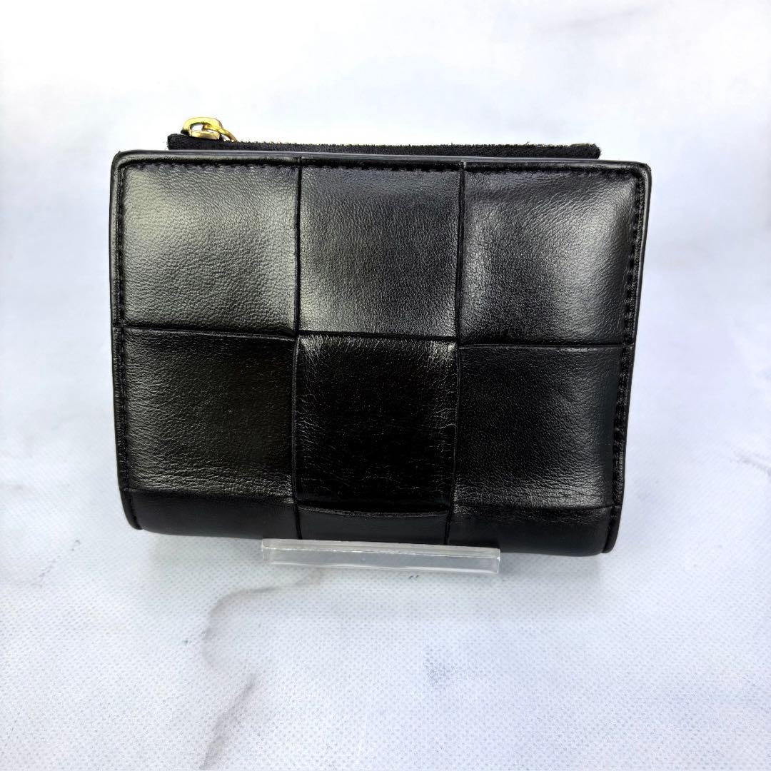 ⭐️極美品⭐️ BOTTEGA VENETA　コンパクト財布　2つ折り　カセット