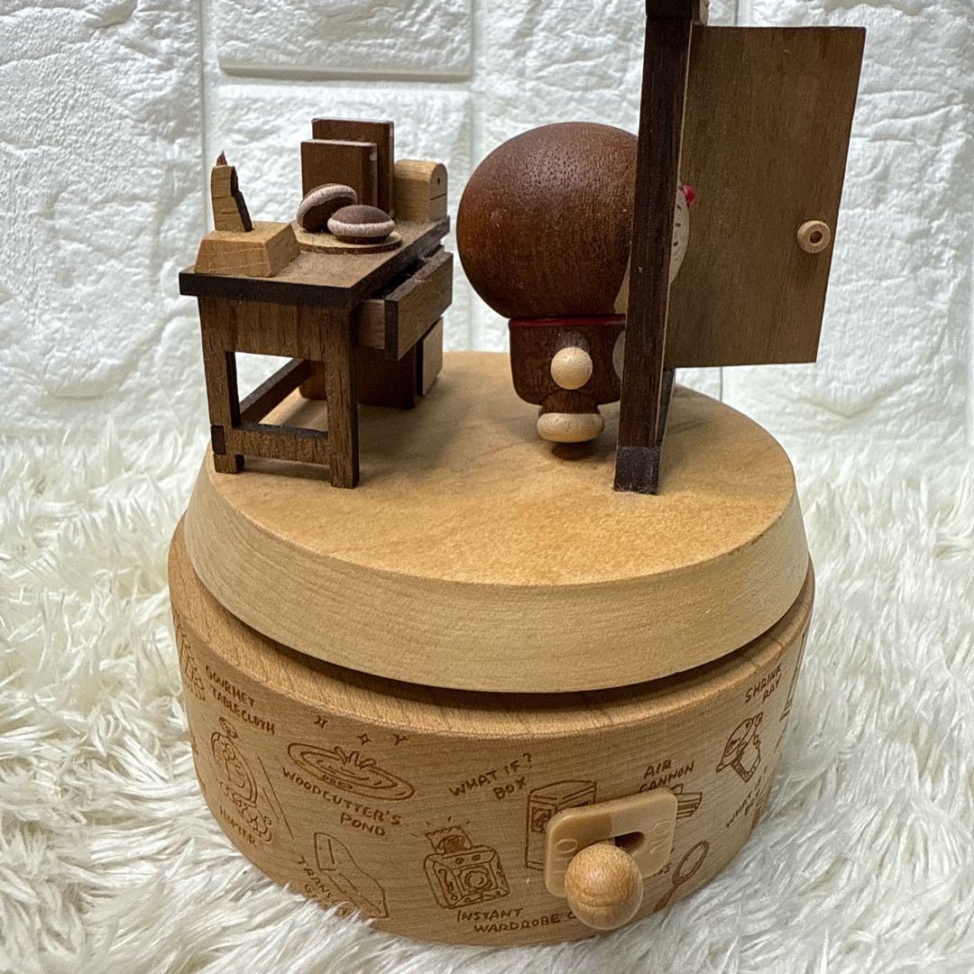 ドラえもん 木製オルゴール ドア付き　カノン