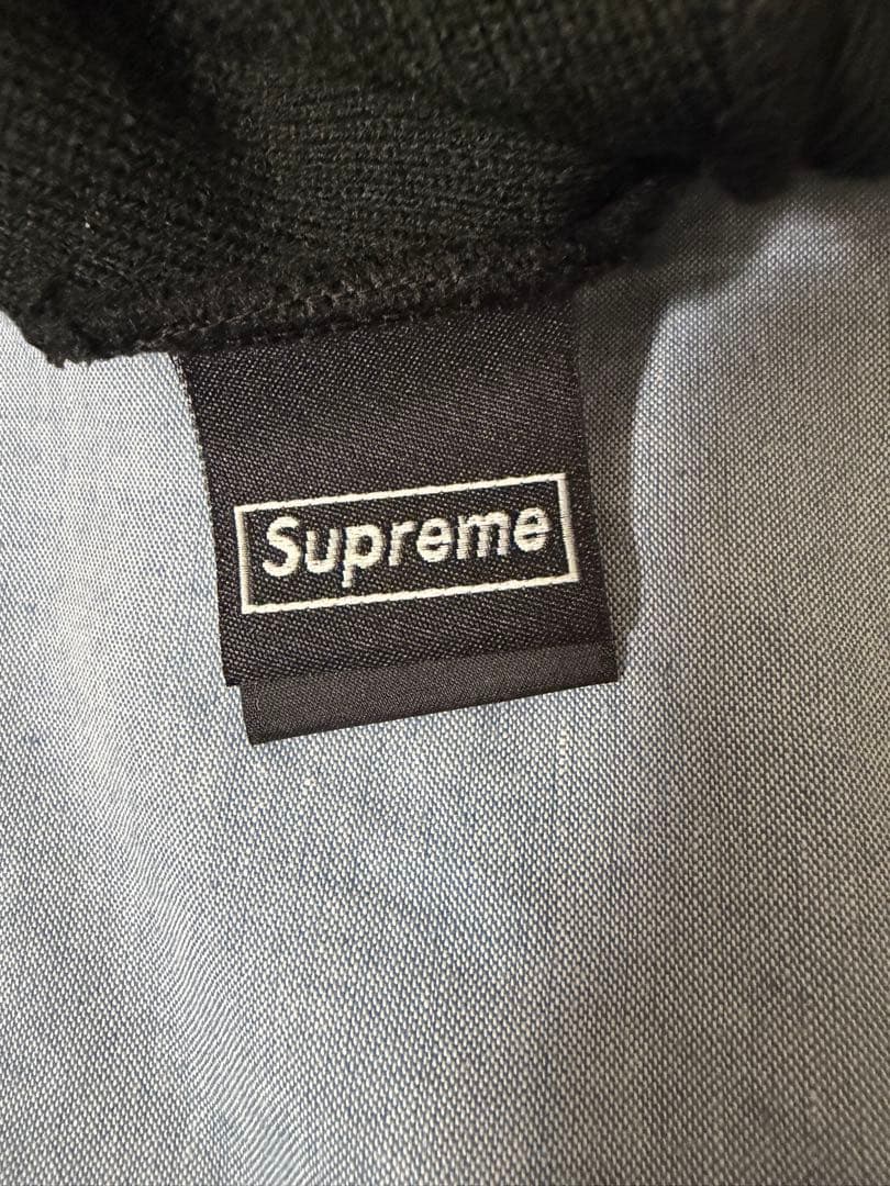 Supreme × New Era S Logo Beanie \"Black\"