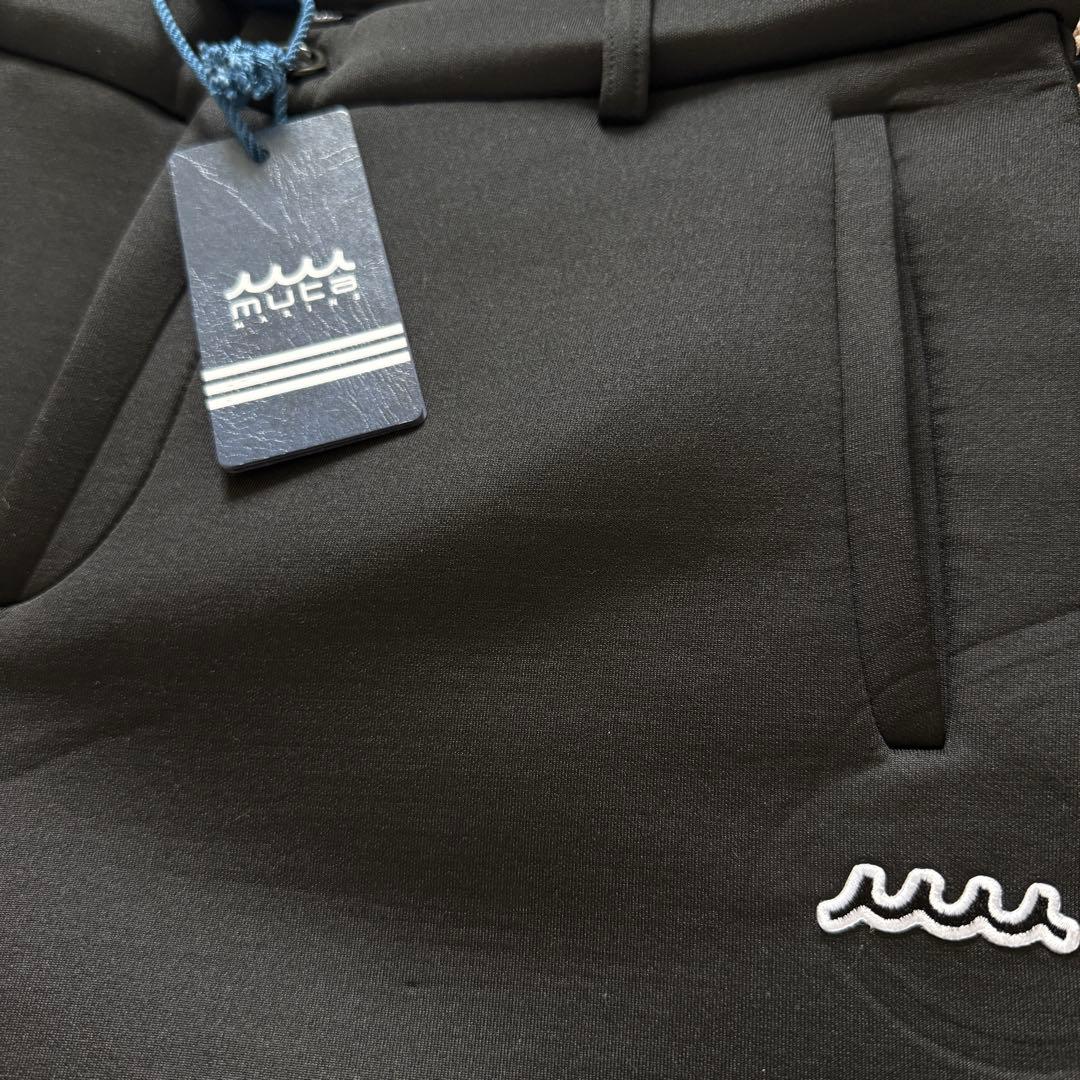 新品タグ付き　muta ムータ　パンツ　黒　XL パンツ　防寒　キルティング
