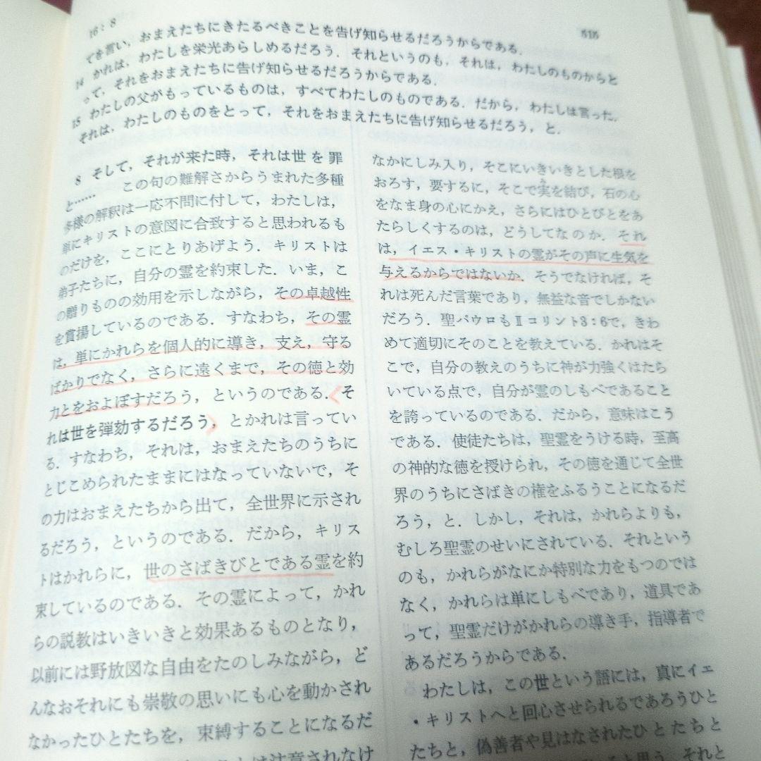カルヴァン新聖書注解　7冊　新教出版社