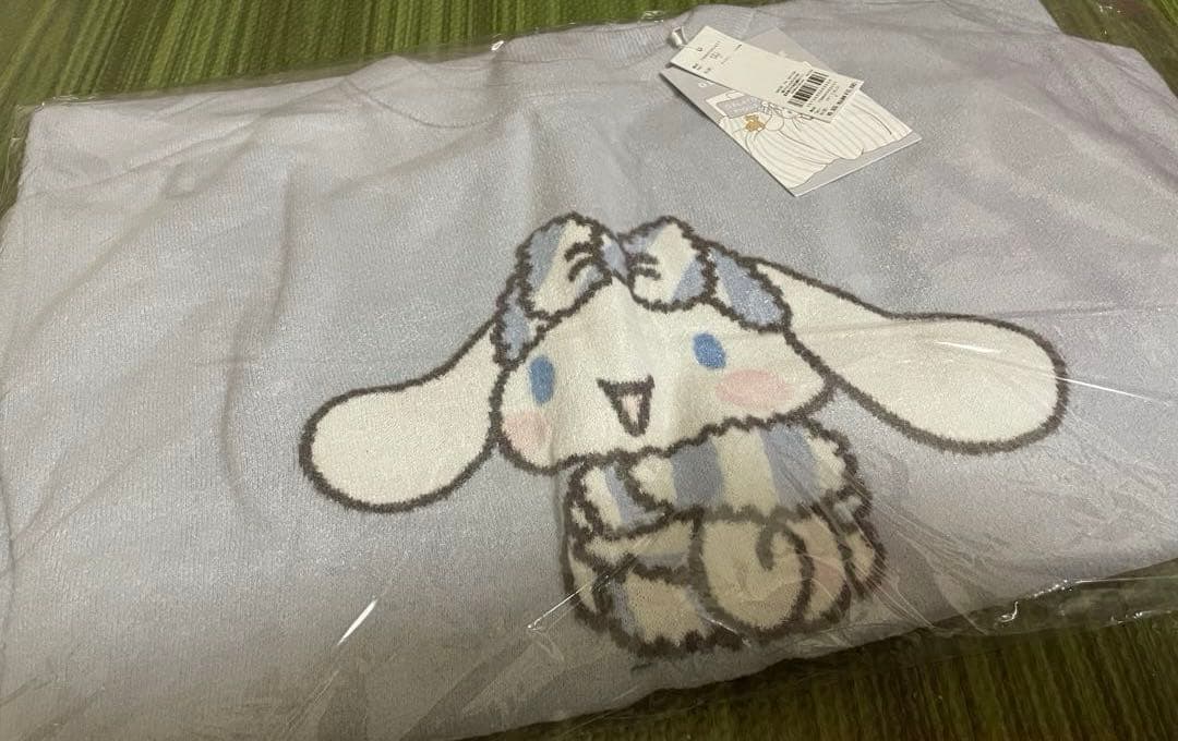 【新品】ジェラートピケ　シナモロールスムーズィーミニワンピース　ライトブルー