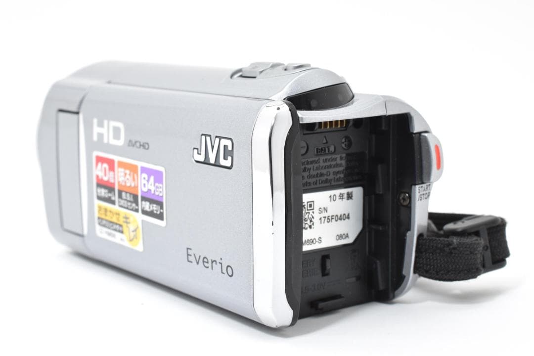 美品　JVC EVERIO GZ-HM690 備品完備 ビデオカメラ #695