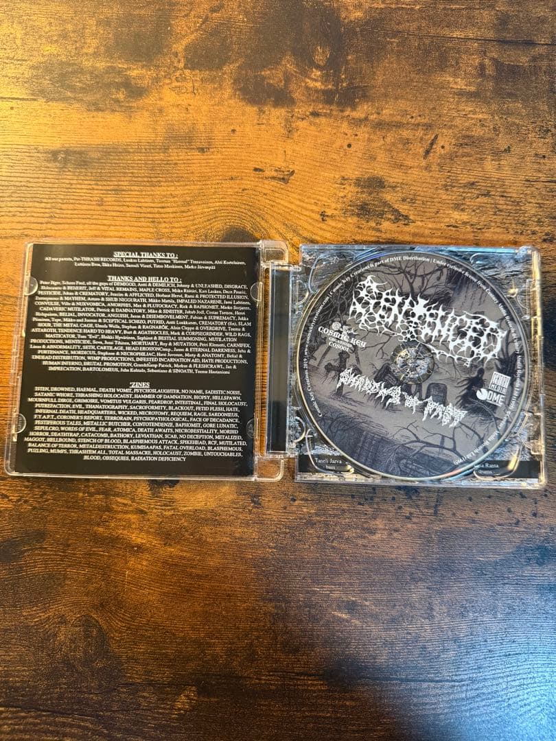 SENTENCED／センテンスト 1stと2nd CD アルバム