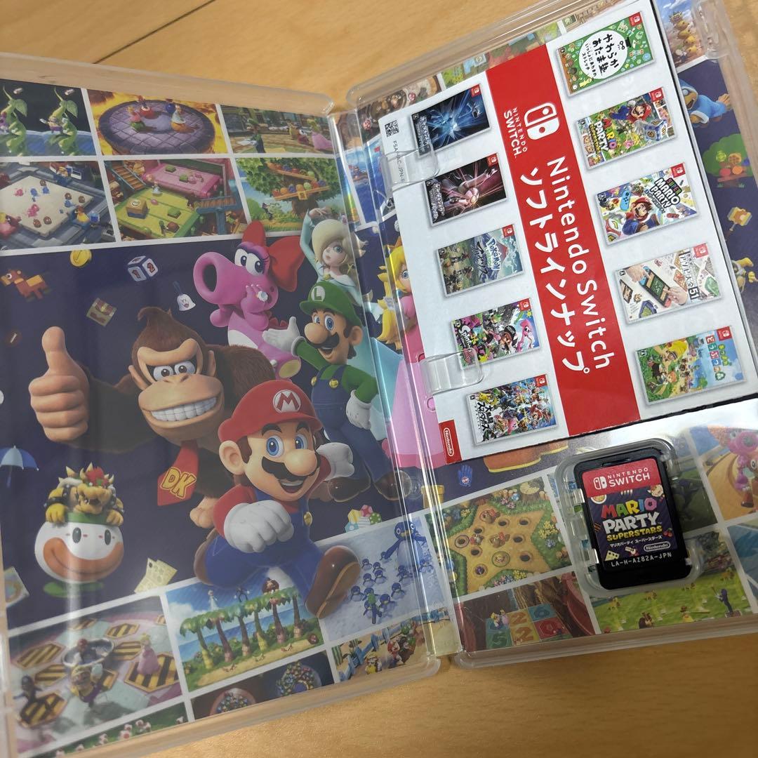 Switchマリオパーティスーパースターズ＆「スーパーマリオ3Dワールド