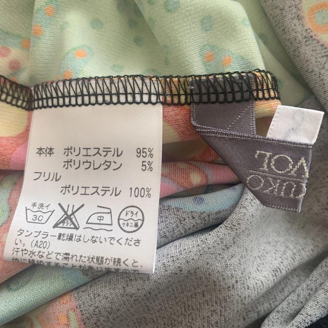 TOKUKO1erVOLパネルプリントノースリーワンピースチュニック