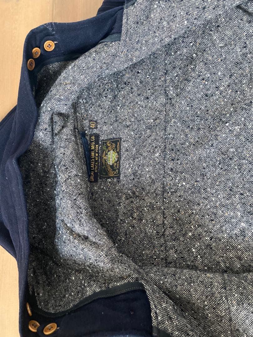 フリーホイーラーズ CAPOTE ダッフルコート サイズ40 ネイビー