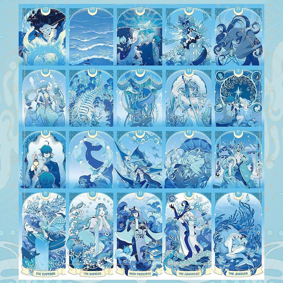 【正規品タロットカード】レア✨クラウドファンディング完売品✨月光の海のタロット