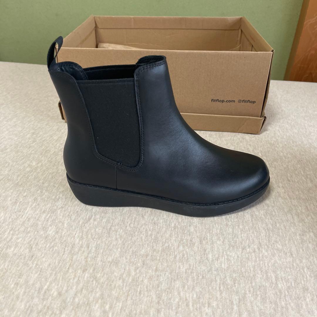 fitflop サイドゴアブーツ　ウォータープルーフ　23〜23.5㎝