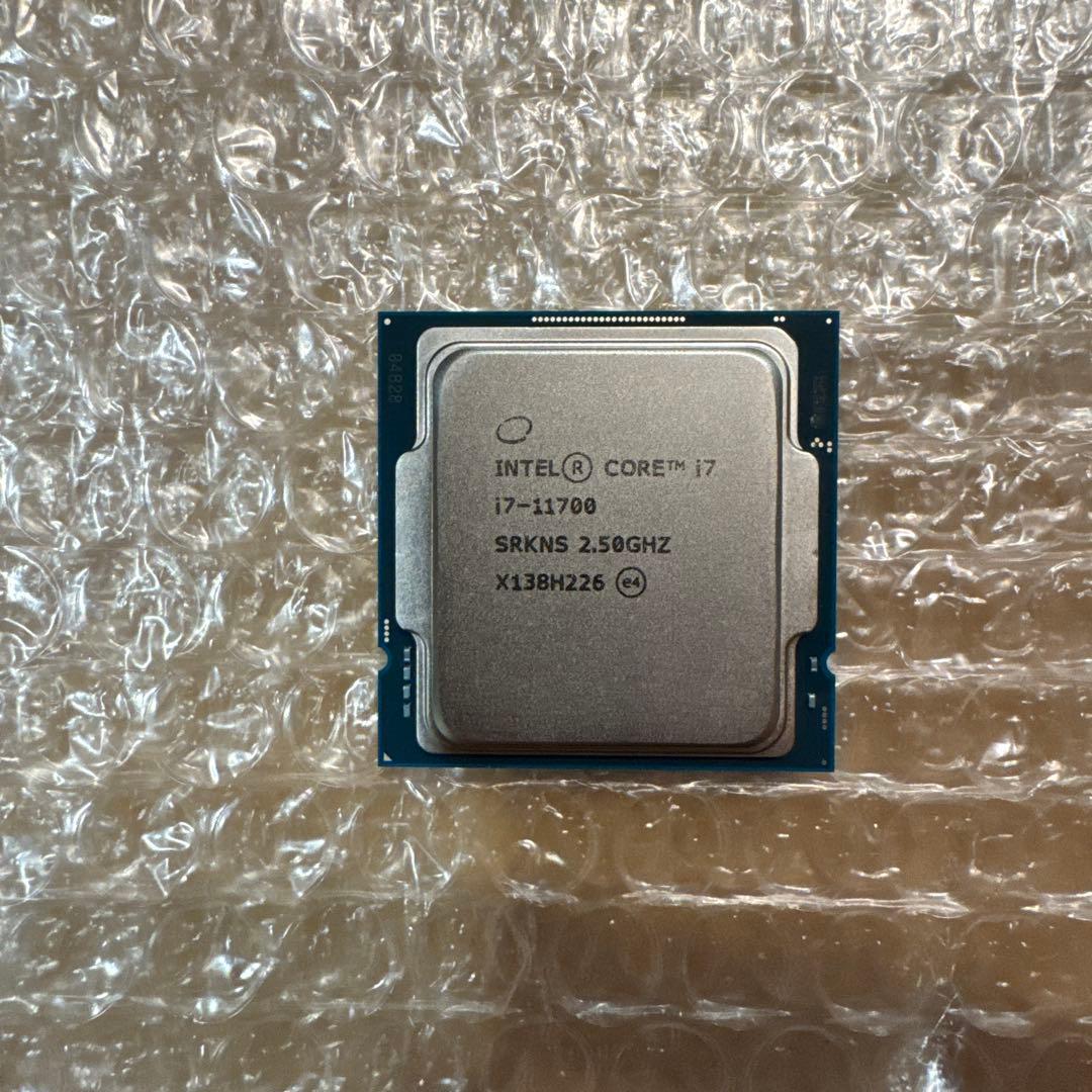 Intel Core i7-11700 CPU単体　動作確認済み