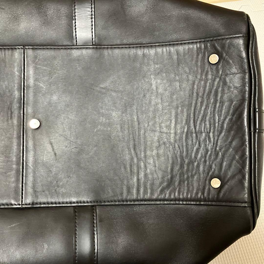 人気　完売品　MBハイエンド トラベルバッグ レザー　ブラック　黒　ショルダー