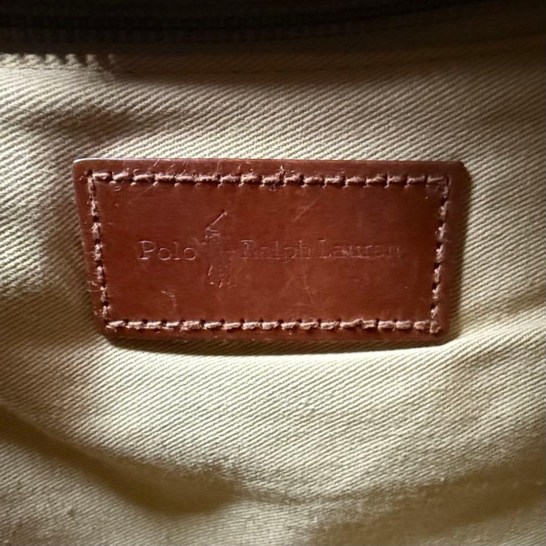 幅35cm POLO RALPH LAURENミニボストンバッグ