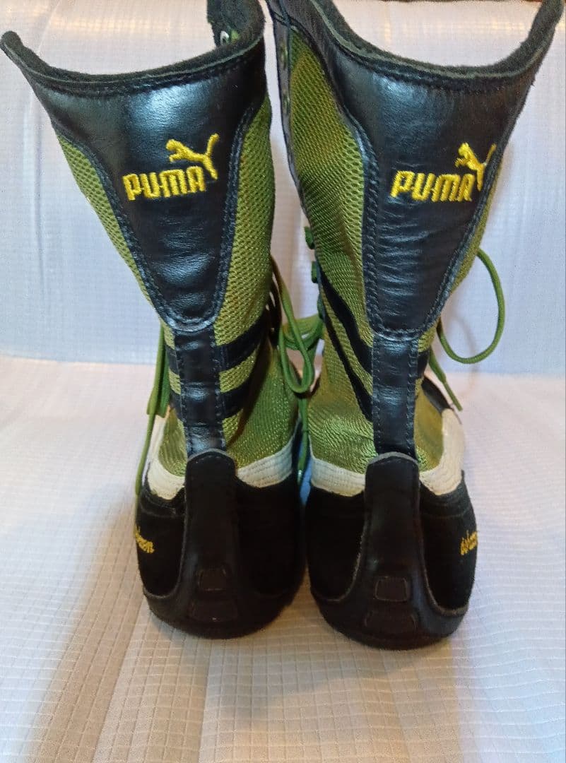 puma 　シャタンボクセン　ボクサーブーツ　25cm　黒✕カーキ