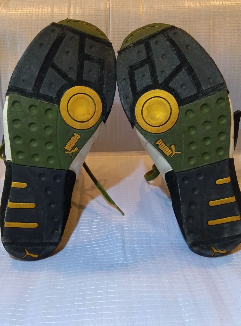 puma 　シャタンボクセン　ボクサーブーツ　25cm　黒✕カーキ
