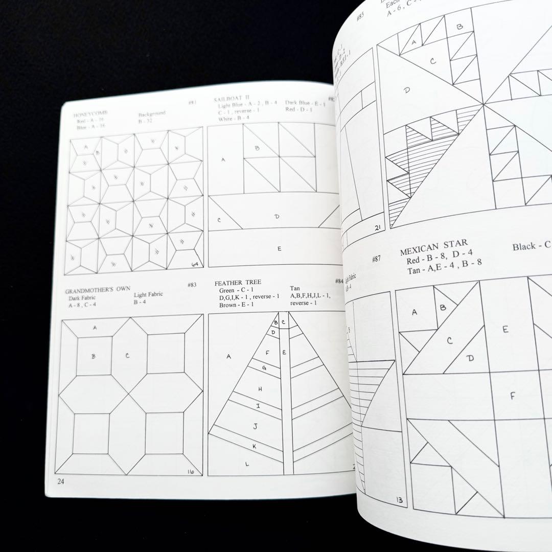 キルトブロックパターン サンプラー集「4\" sampler」2冊
