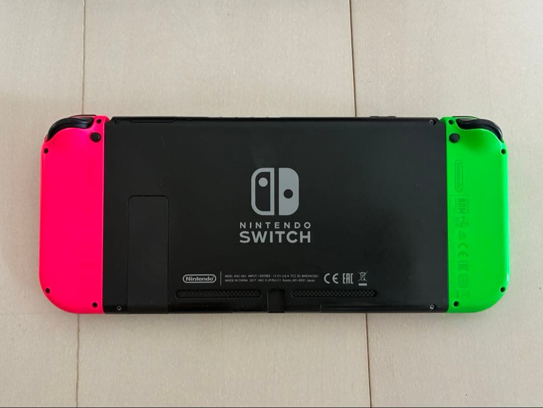 【付属品完備】Nintendo Switch 本体 ネオン 旧型 動作確認済