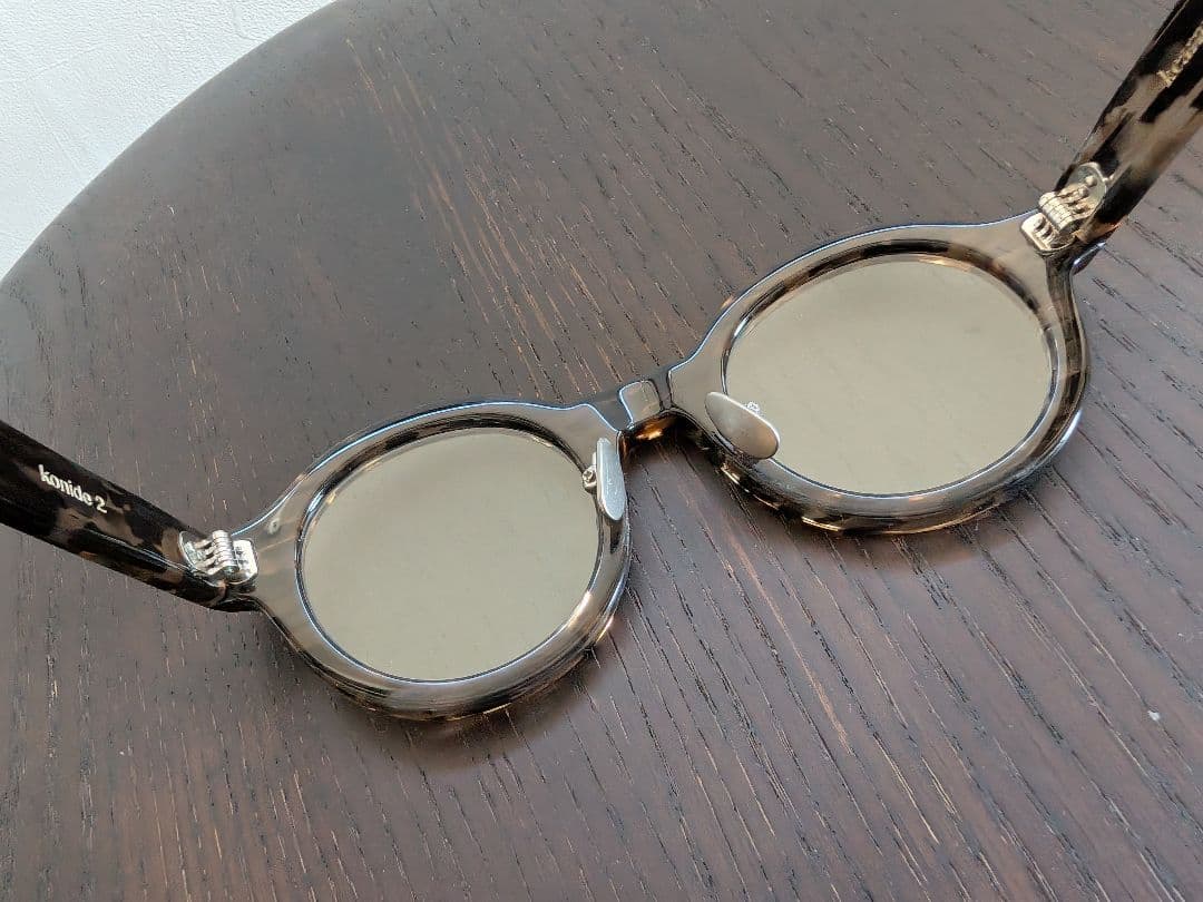 極美品 kearny カーニー konide2 薄緑レンズ 45□23-145