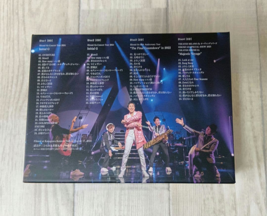 【BluRay】郷ひろみ Hiromi Go Concert Tour 2024