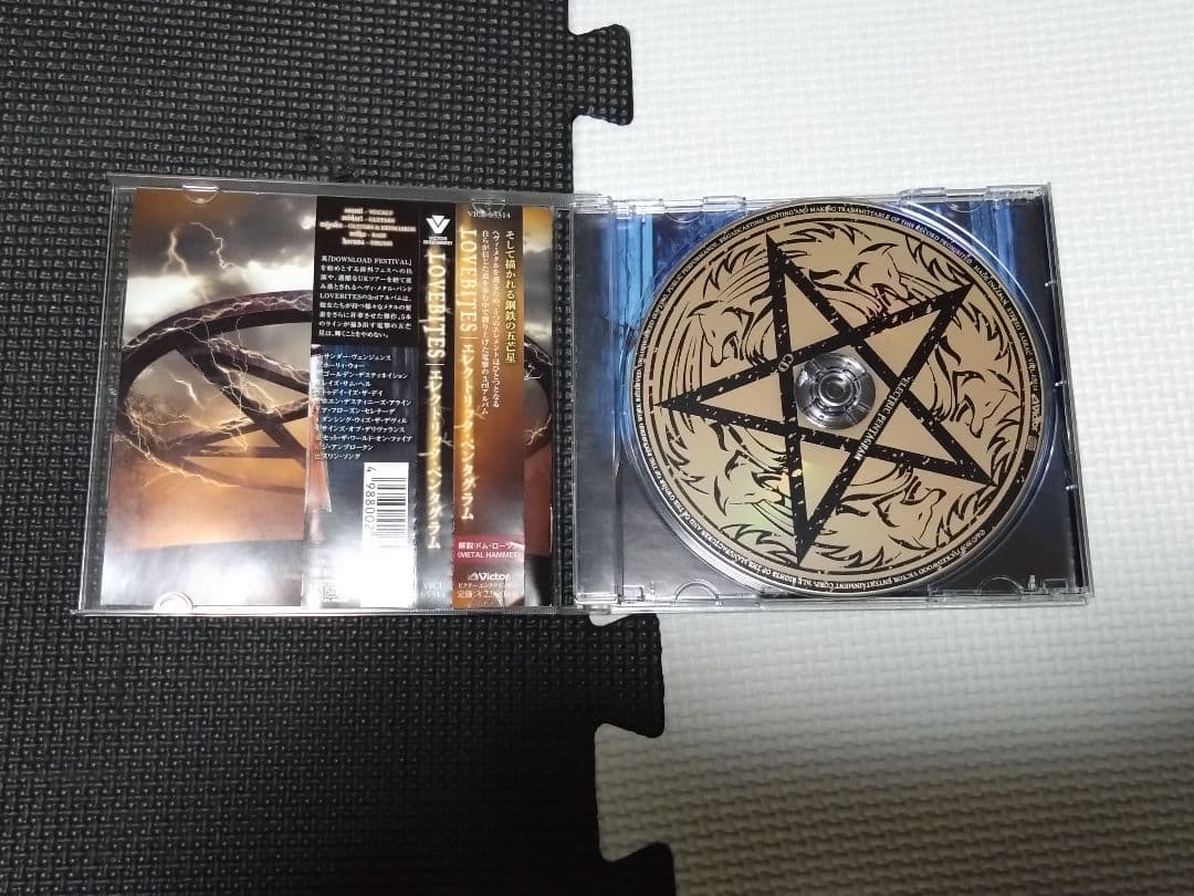 LOVEBITES 直筆サイン入り『ELECTRIC PENTAGRAM』通常盤