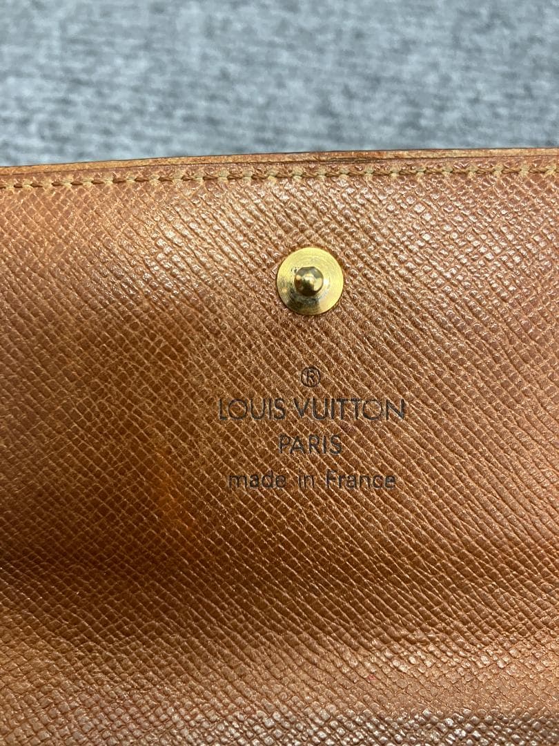 LOUIS VUITTON　ルイヴィトン　三つ折り財布　モノグラム　318