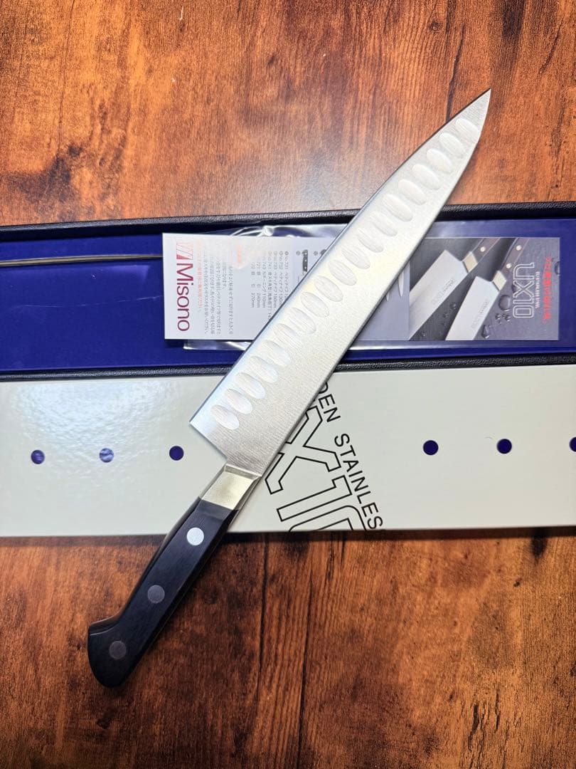 MISONO UX10 牛刀　包丁　7寸　サーモン型
