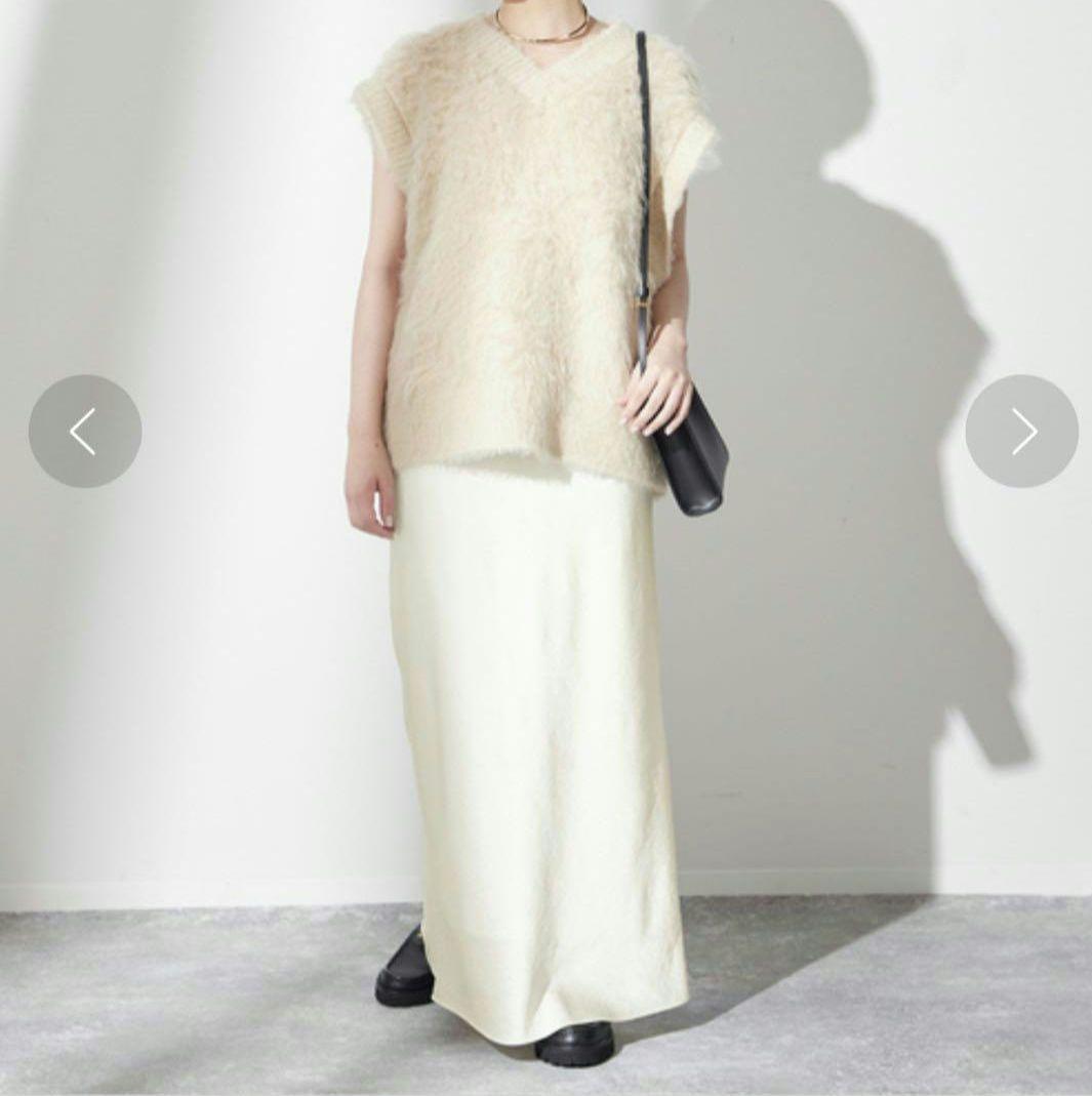 JOURNAL STANDARD L'ESSAGEサテンマキシスカート 38