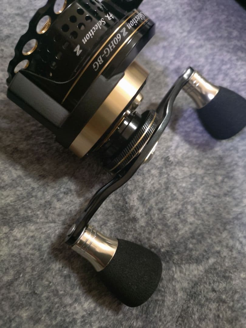 黒鯛工房のカセ筏師　チヌセレクションＺ60HG-BG（LEFT　HANDLE）