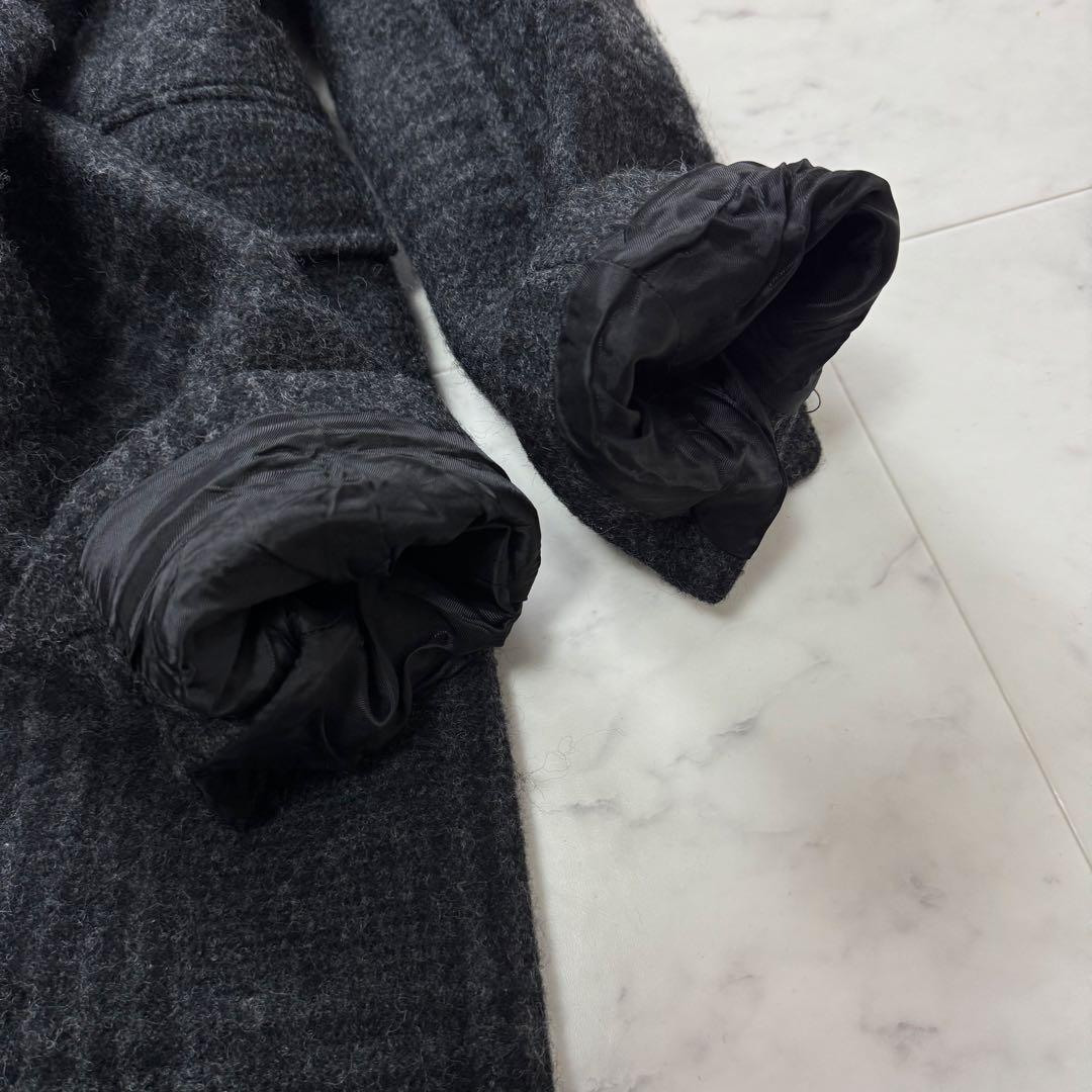 【美品】ZARA ザラ MANTECO ロングコート チェック グレー S