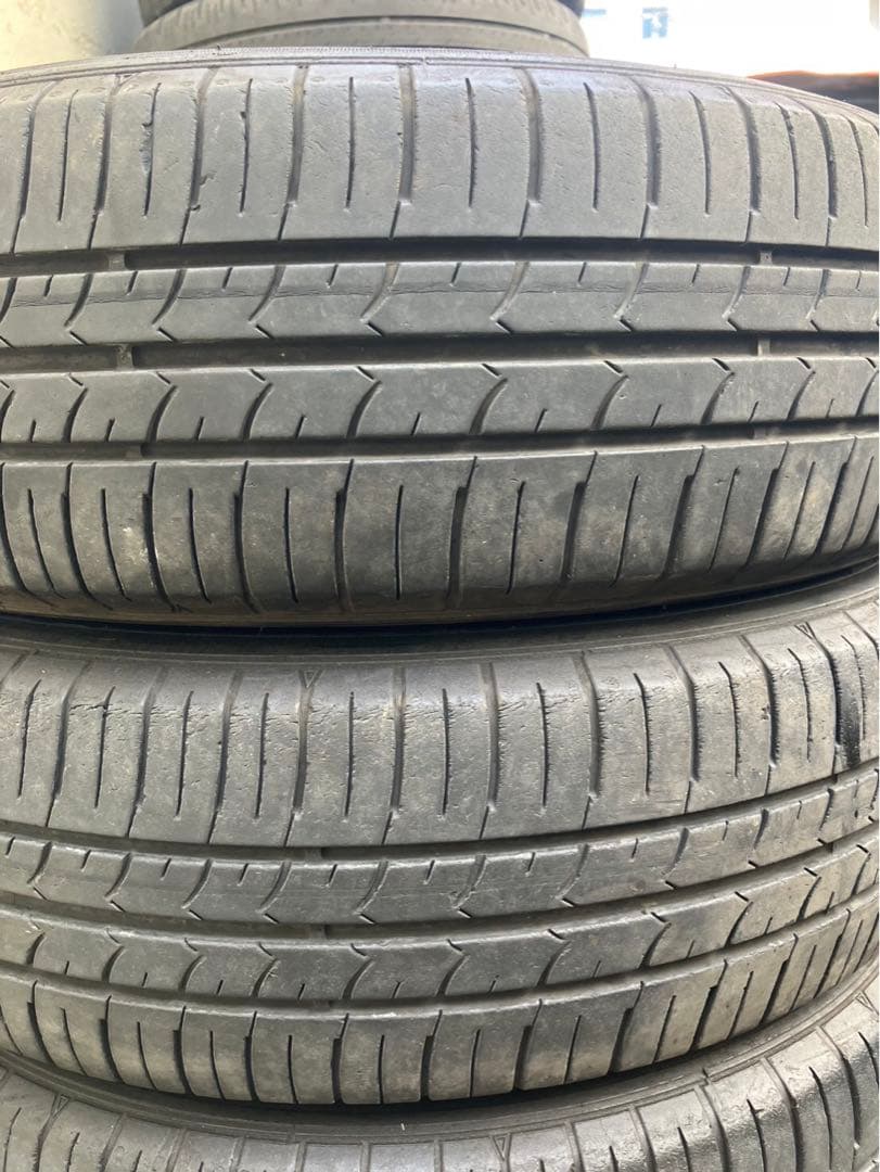 155/65R14グッドイヤーEG01◆ 4本2021年2本20年2本送料込み