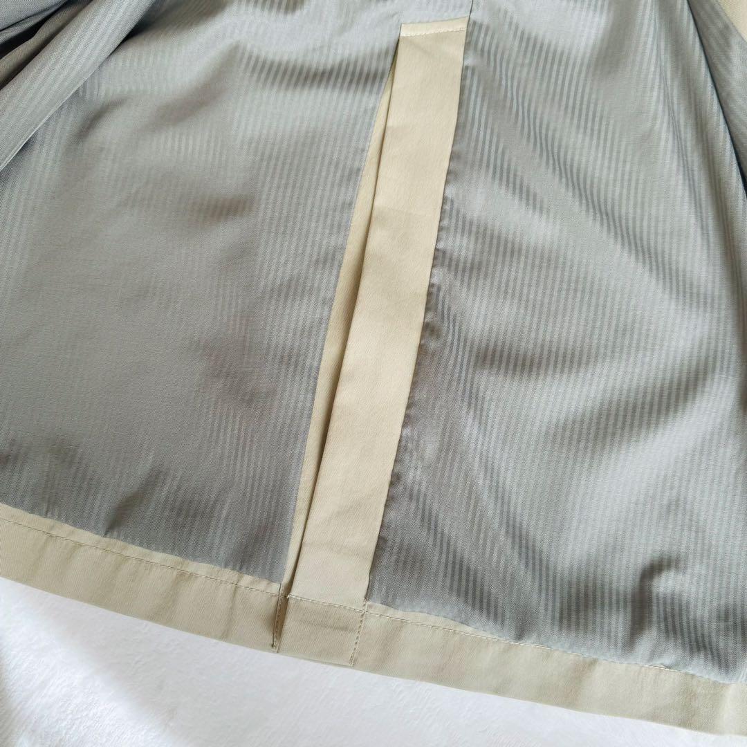【未使用品】北欧暮らしの道具店 着こなしきまるトレンチコートベージュ Sサイズ