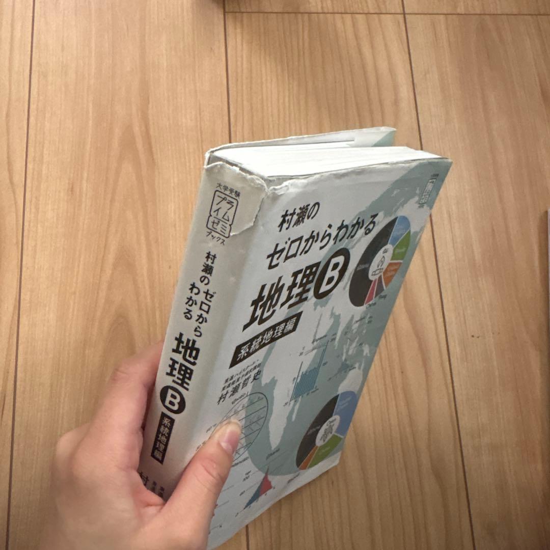 村瀬のゼロからわかる地理B 系統地理編　地誌編　セット