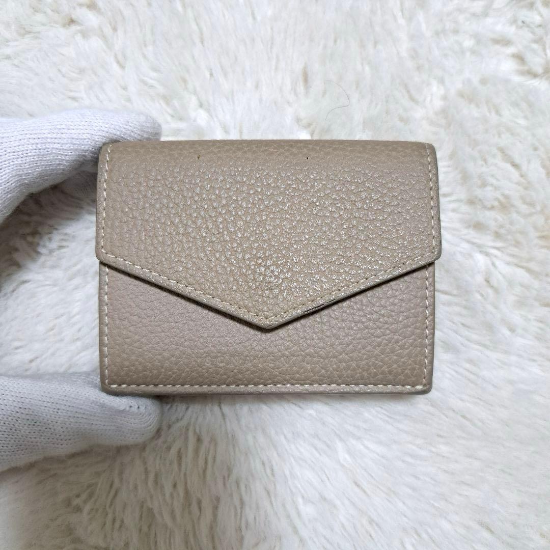 ✨極美品✨ボナベンチュラ　折り財布　三つ折り　エトープ　小銭入れ