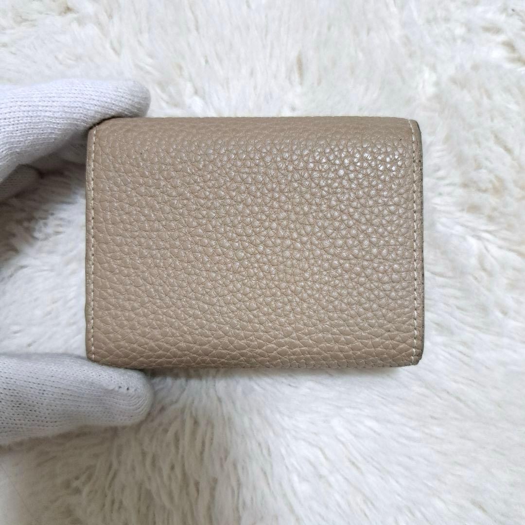 ✨極美品✨ボナベンチュラ　折り財布　三つ折り　エトープ　小銭入れ