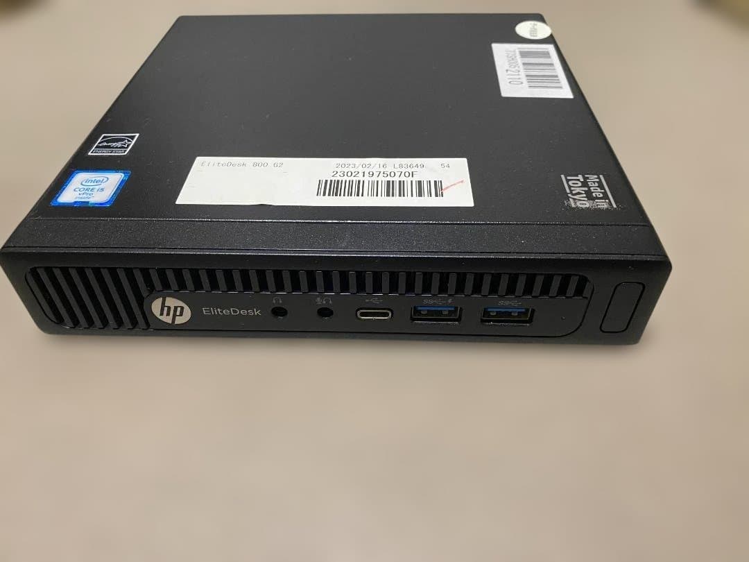 お*。様 HP EliteDesk 800 G2 DM SSD256GB メモリ