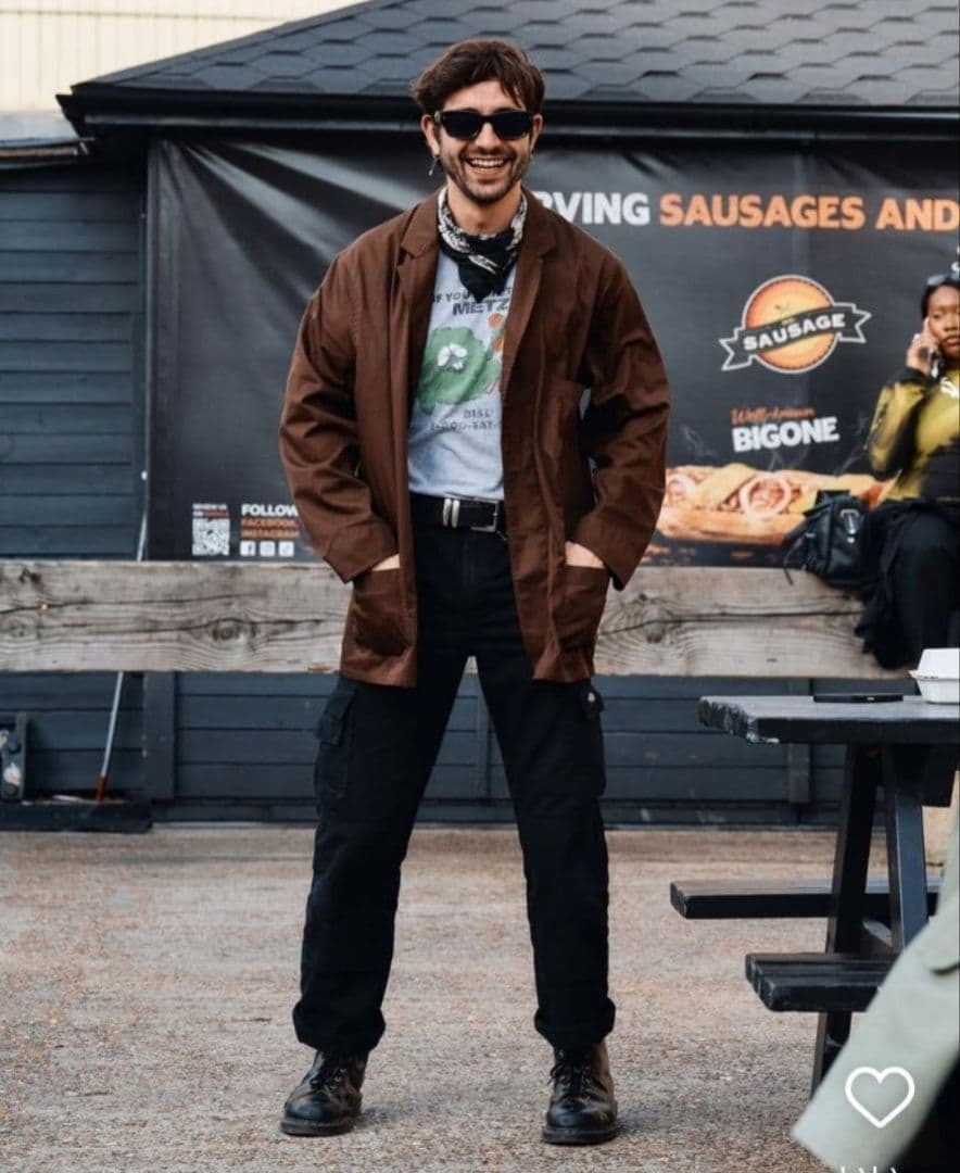 新品未使用FOUNDOUR WORK JACKET ブラウン 完売品 金子恵治