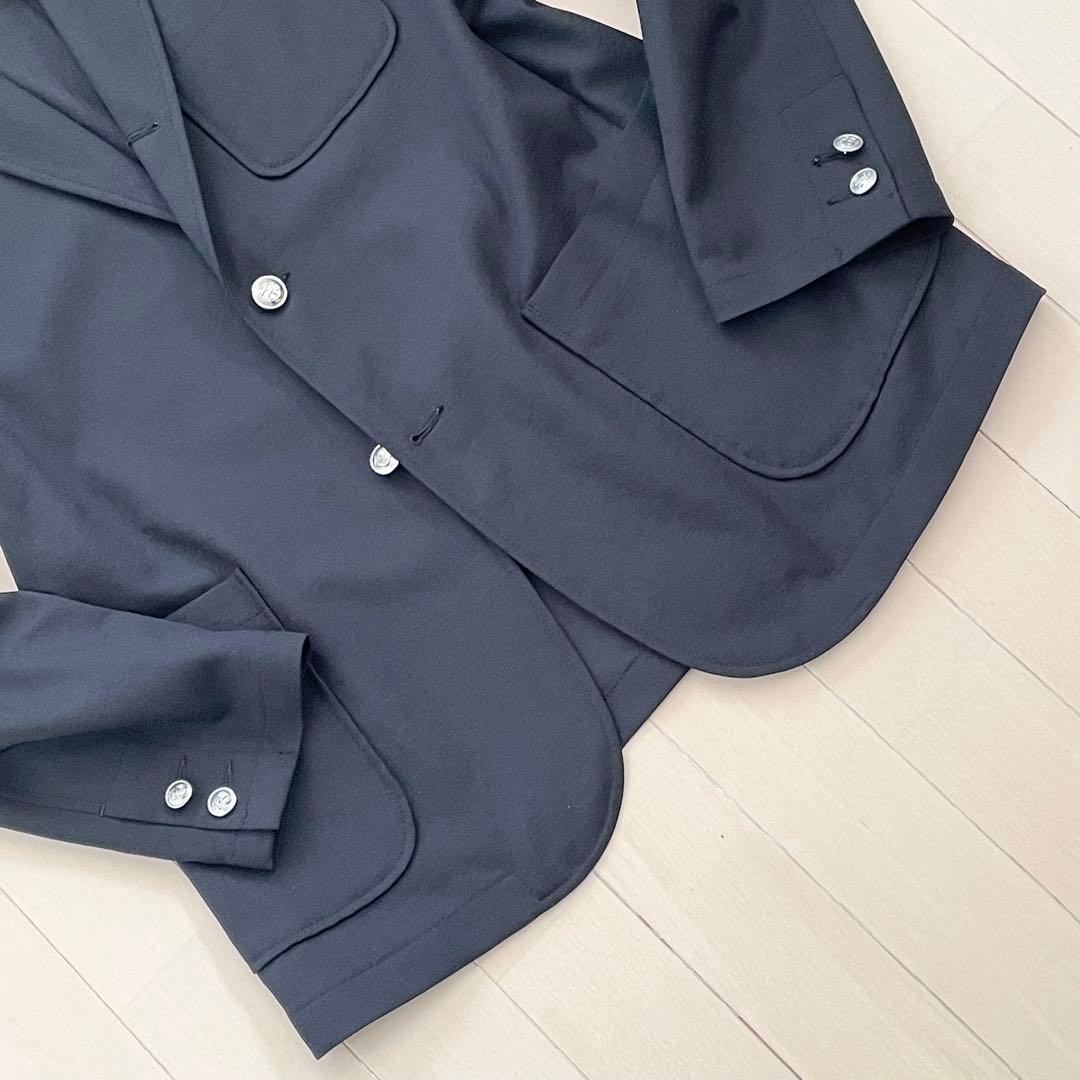 BEAMS+ 【美品】テーラードジャケット 黒 メタルボタン ビジネス メンズ