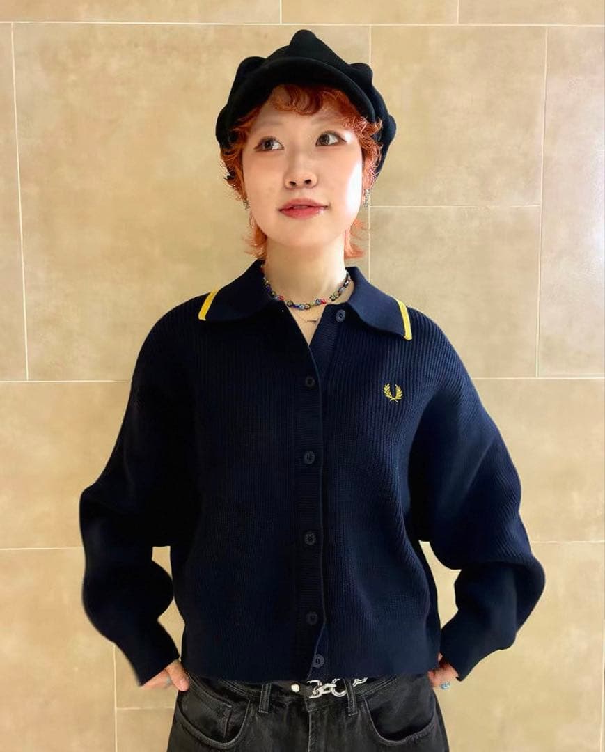 【サン　新品】FRED PERRY×Ray BEAMS /カーディガン