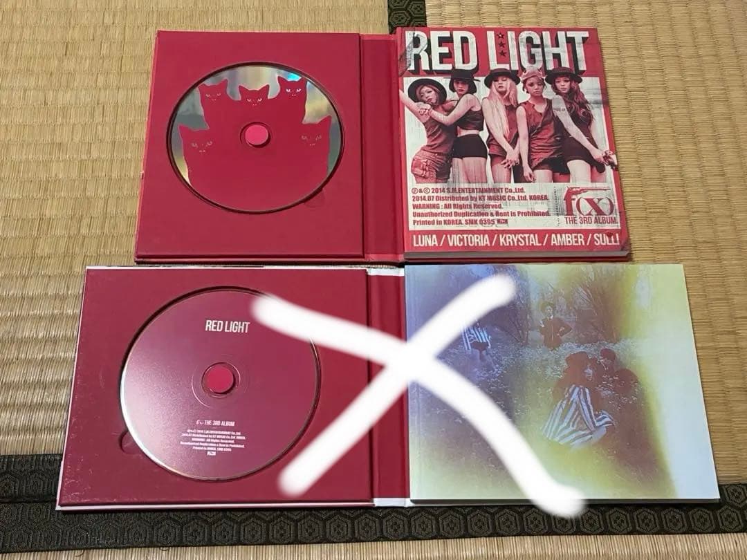 f(x) Red Light Wild Cats Ver. トレカなし CD