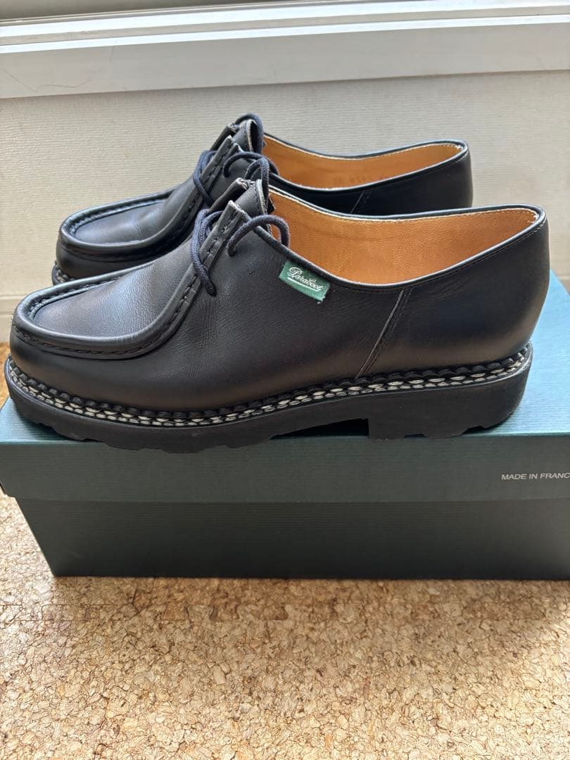パラブーツ　ミカエル　ブラック39.5 Paraboot LIS NOIR