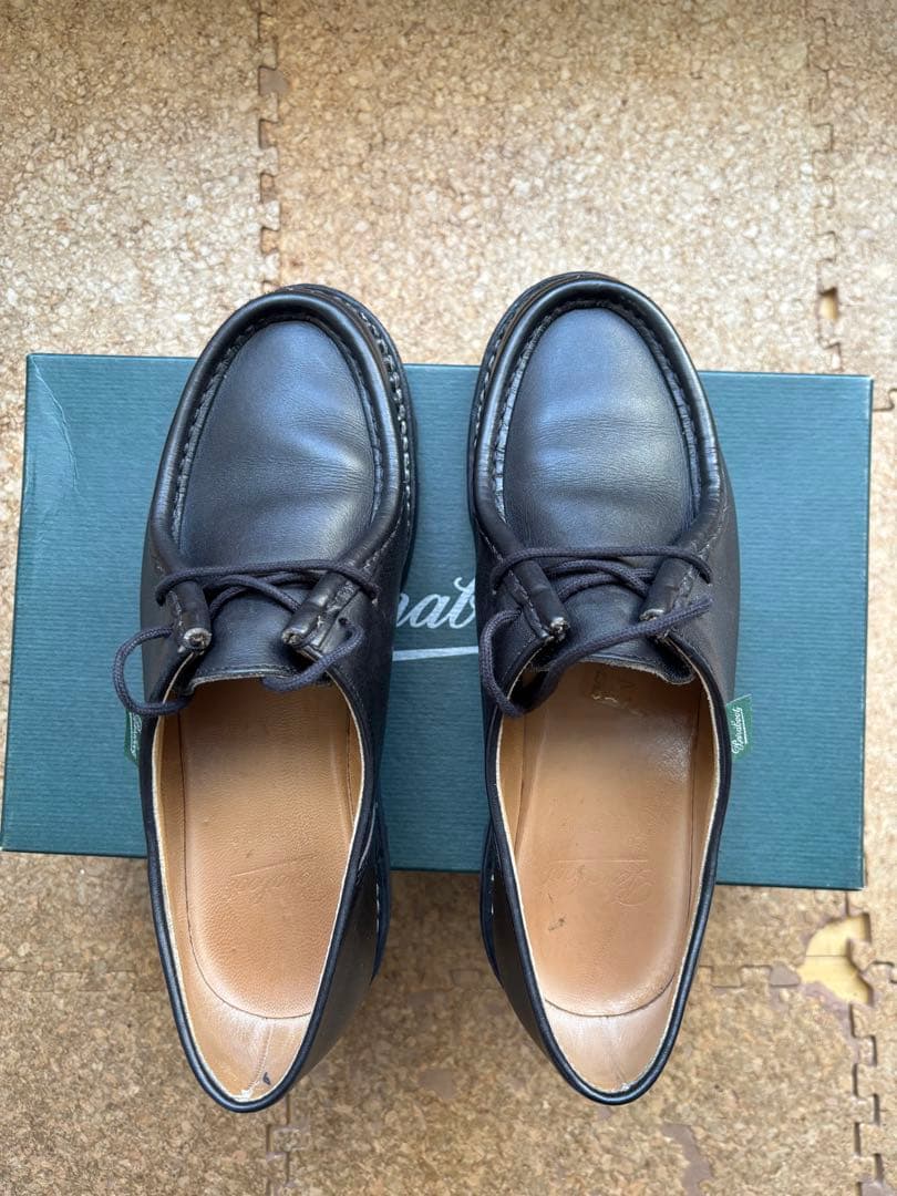 パラブーツ　ミカエル　ブラック39.5 Paraboot LIS NOIR
