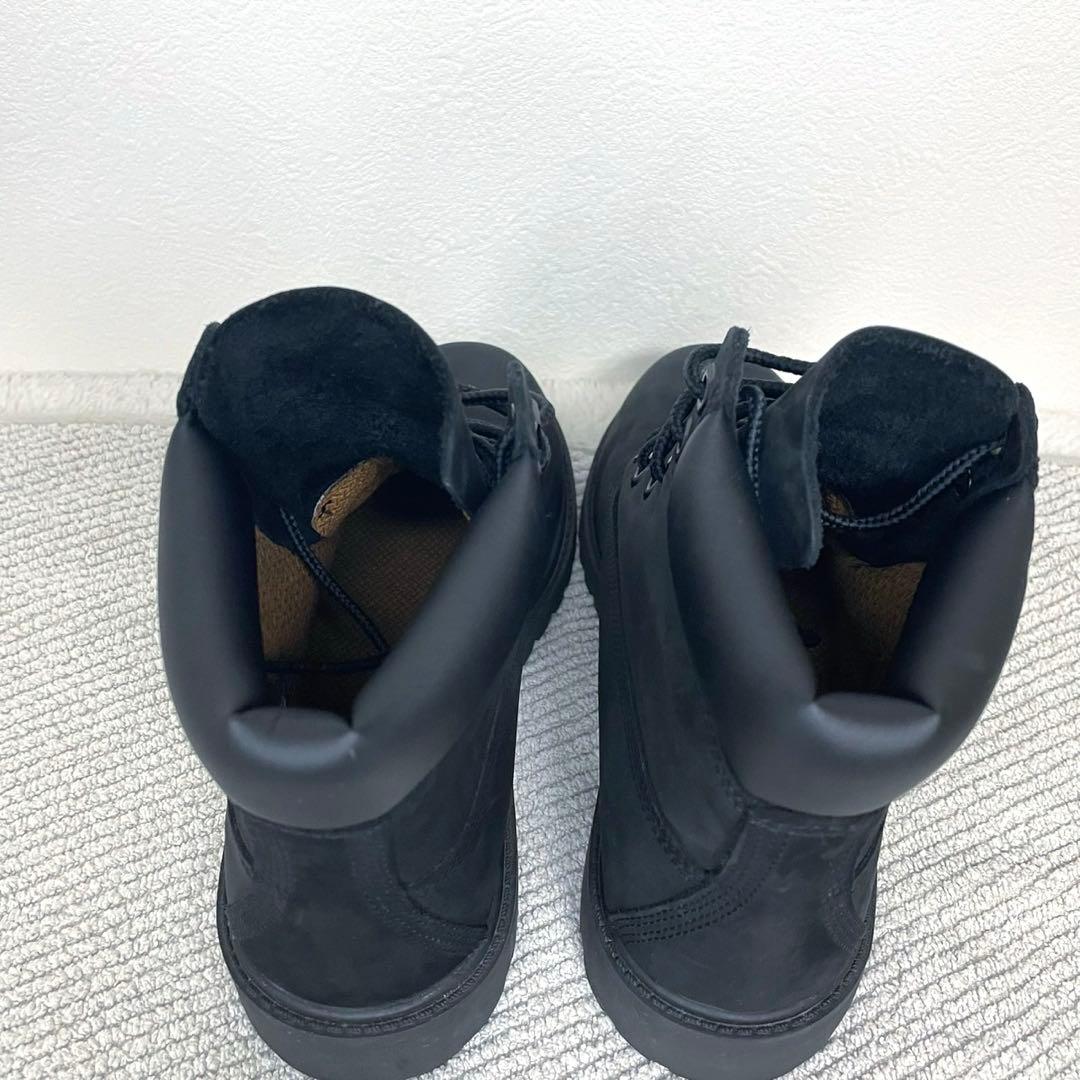 美品Timberland ティンバーランド ブーツ 黒 23.5cm 12907