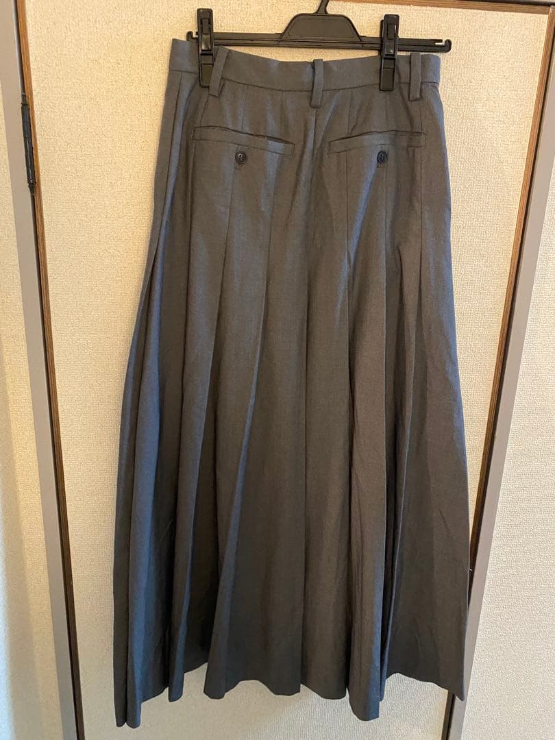 CLANE WIDE PLEATS LONG SKIRT 即購入OK 最安値