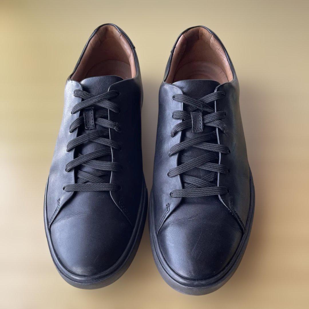 【Clarks】UnCostaLaceアンコスタレースレザーシューズ26.5cm