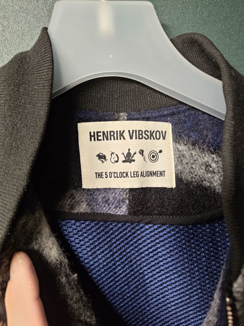 最終価格です　HENRIK VIBSKOV チェック ジャケット